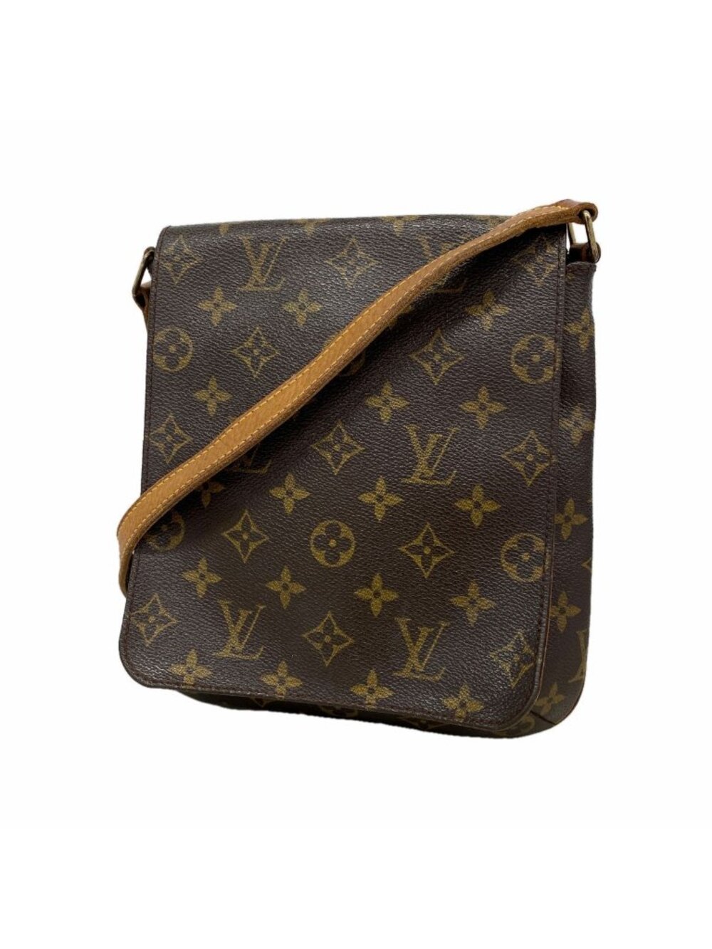 Louis Vuitton Shoulder Bag Monogram Musette Salsa Long Strap Brown